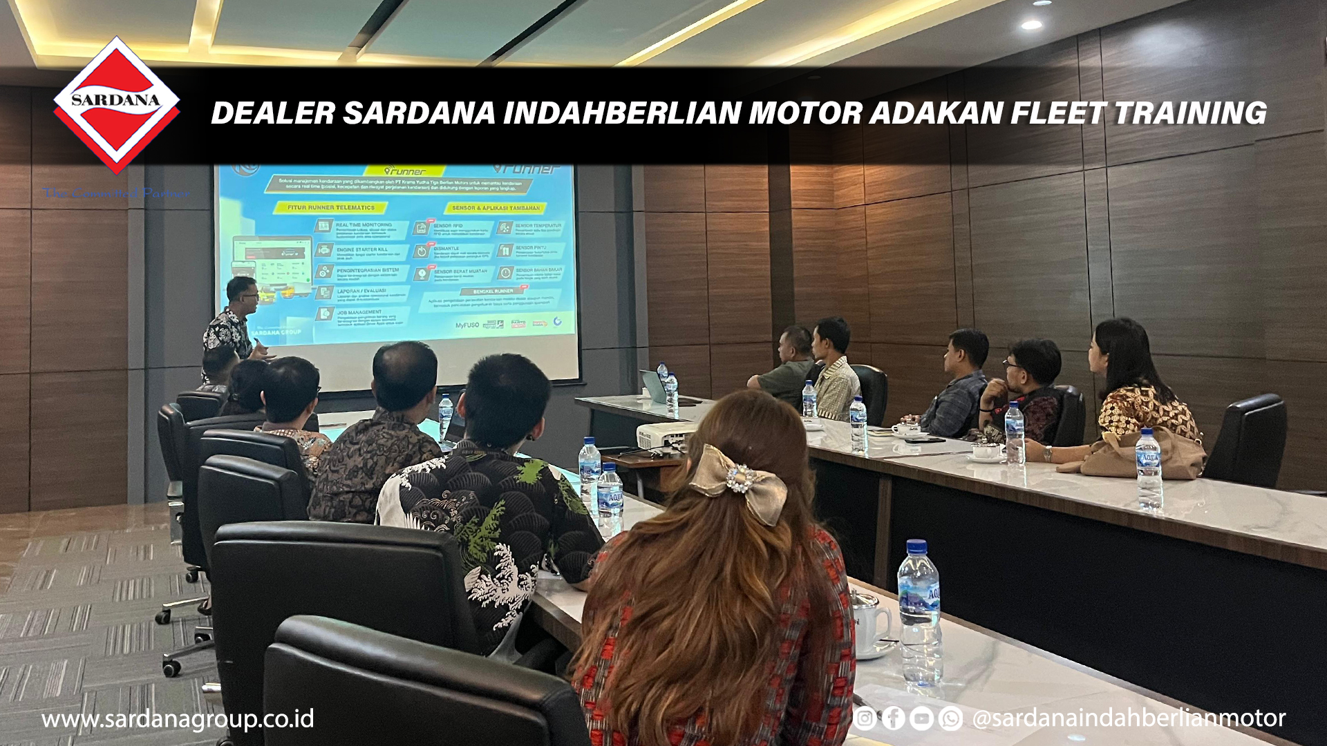 Dealer Sardana IndahBerlian Motor Adakan Training Fleet Bersama PT. CSM Corporatama (Indorent)